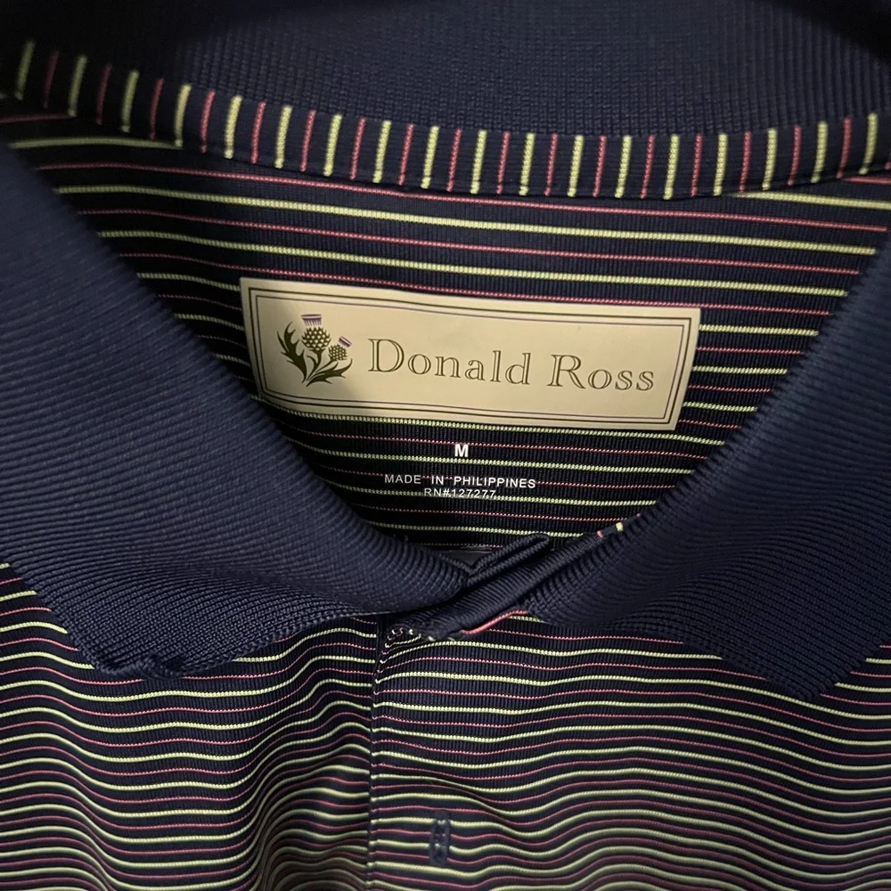 Donald Ross Golf Shirt (Size Medium) Barrington Hills Country Club Logo. - Picture 3 of 4